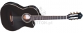 Gitara elektro-klasyczna RCE145BK z pokrowcem i paskiem