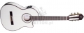 Gitara elektro-klasyczna RCE145WH z pokrowcem i paskiem
