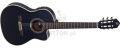 RCE138-T4BK Gitara elektro-klasyczna z pokrowcem i paskiem