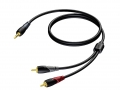 kabel mini jack stereo-2xRCA 10m